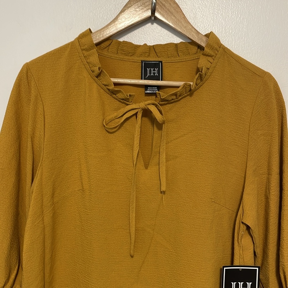 NWT Jessica Howard Mustard Shift Dress. 14 - Picture 4 of 7